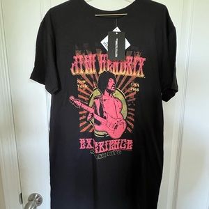 JIMI HENDRIX T SHIRT DRESS